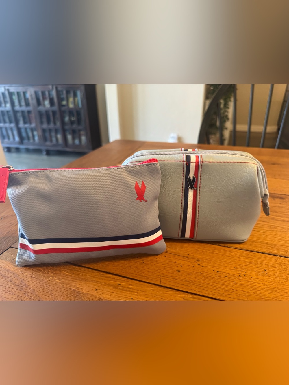 American Airlines 100th
Anniversary Amenity Kit Bags - set of 2